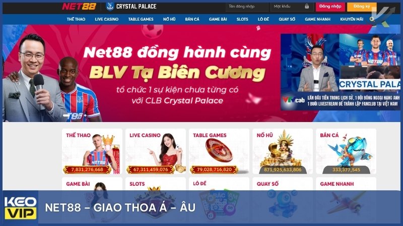 Top 8 Nhà Cái Uy Tín Nhất Châu Âu Thời Điểm Hiện Tại (2025) 3 NET88 là sự kết hợp hoàn hảo giữa công nghệ Châu Âu
